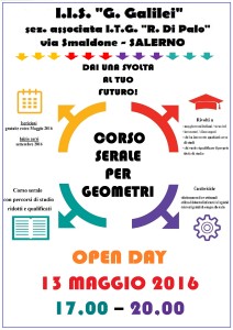 definitiva locandina OPEN DAY serale 2016-2017